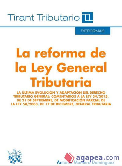 La Reforma de la ley General Tributaria