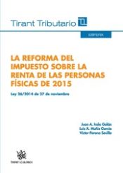 Portada de La Reforma del Impuesto Sobre la Renta de las Personas Físicas de 2015