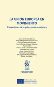 Portada de La Unión Europea en movimiento. Dimensiones de la gobernanza económica