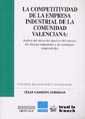 Portada de La competitividad de la empresa industrial de la Comunidad Valenciana