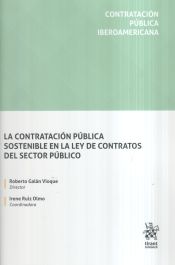 Portada de La contratación pública sostenible en la Ley de Contratos del Sector Público