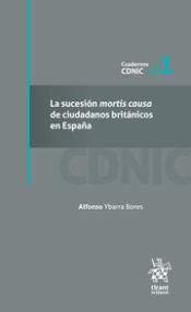 Portada de La sucesión mortis causa de ciudadanos británicos en España Nº 1