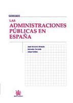 Portada de Las administraciones públicas en España