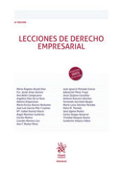 Portada de Lecciones de Derecho Empresarial 6ª Edición