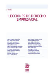 Portada de Lecciones de Derecho Empresarial 7ª Edición