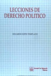 Portada de Lecciones de Derecho Politico