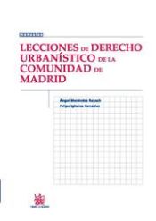 Portada de Lecciones de Derecho Urbanístico de la Comunidad de Madrid