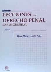 Portada de Lecciones de Derecho penal Parte general 2ªEd. 2012