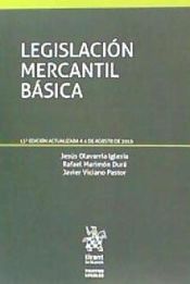 Portada de Legislación Mercantil Básica 15ª Edición 2016