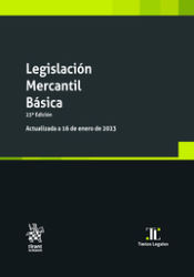 Portada de Legislación Mercantil Básica 23ª Edición. Actualizada a 16 de enero de 2023