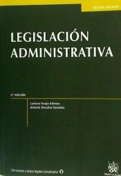 Portada de Legislación administrativa 2ª Ed. 2013