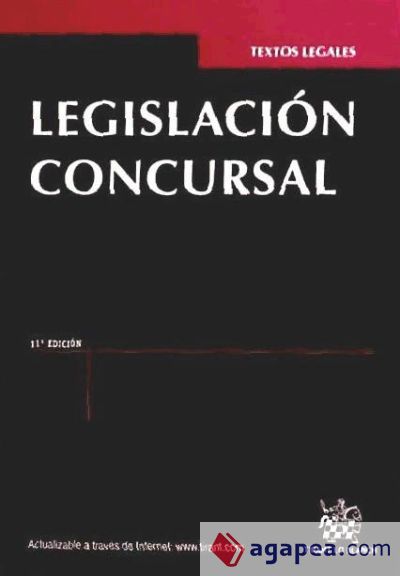 Legislación concursal 11ª Ed. 2011