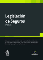 Portada de Legislación de Seguros 5ª Edición