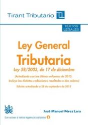 Portada de Ley General Tributaria