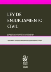 Portada de Ley de Enjuiciamiento Civil 30ª Edición 2017