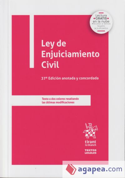 Ley de Enjuiciamiento Civil 37ª Edición anotada y concordada