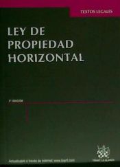 Portada de Ley de Propiedad Horizontal 3ª Ed. 2012
