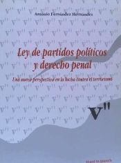 Portada de Ley de partidos políticos y derecho penal