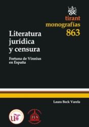 Portada de Literatura jurídica y censura