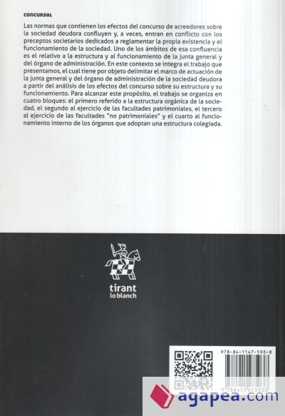 Los efectos del concurso de acreedores sobre los órganos de las sociedades de capital