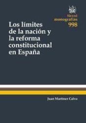 Portada de Los límites de la nación y la reforma constitucional en España