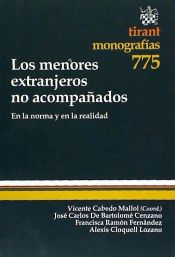 Portada de Los menores extranjeros no acompañados En la norma y en la realidad