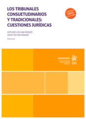 Portada de Los tribunales consuetudinarios y tradicionales: cuestiones jurídicas