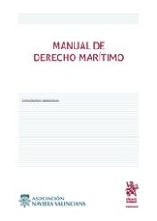 Portada de Manual de Derecho Marítimo