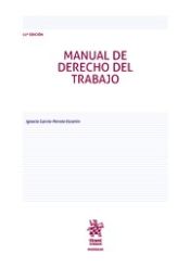 Portada de Manual de Derecho del Trabajo 12ª Edición