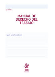 Portada de Manual de Derecho del Trabajo 13ª Edición