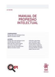 Portada de Manual de Propiedad Intelectual 10 ª Edición