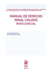 Portada de Manual de derecho penal chileno. Parte especial 4º Edición