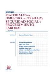 Portada de Materiales de Derecho del Trabajo, Seguridad Social y Procedimiento Laboral 2ª Ed. 2013