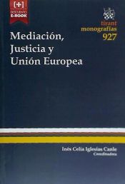 Portada de Mediación, Justicia y Unión Europea