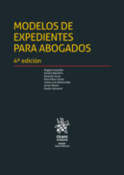 Portada de Modelos de expedientes para abogados 4ª Edición 2023