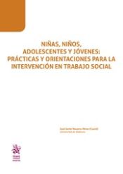 Portada de Niñas, Niños, Adolescentes y Jóvenes: Prácticas y Orientaciones Para la Intervención en Trabajo Social