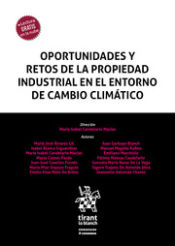 Portada de Oportunidades y retos de la propiedad industrial en el entorno de cambio climático