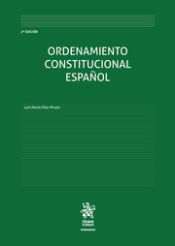 Portada de Ordenamiento Constitucional Español 2ª Edición