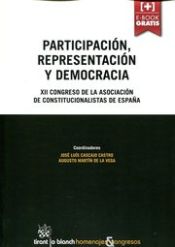 Portada de Participación, Representación y Democracia : XII Congreso de la Asociación de Constitucionalistas de España