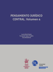 Portada de Pensamiento Jurídico Central. Volumen 4