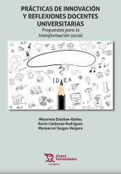 Portada de Prácticas de innovación y reflexiones docentes universitarias. Propuestas para la transformación social