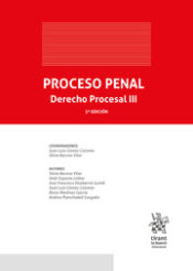 Portada de Proceso Penal. Derecho Procesal III 3ª Edición