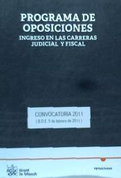 Portada de Programa de oposiciones Ingreso en las carreras judicial y fiscal 2011