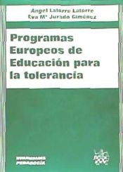 Portada de Programas Europeos de Educación para la tolerancia