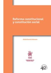 Portada de Promociones exclusivas para clientes Reforma constitucional y constitución social