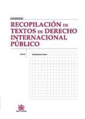 Portada de Recopilación de Textos de Derecho Internacional Público