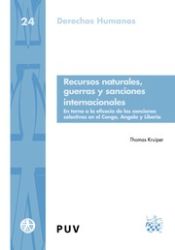 Portada de Recursos naturales, guerras y sanciones internacionales