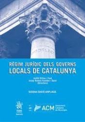 Portada de Règim jurídic dels governs locals de Catalunya. Segona edició ampliada