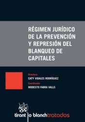 Portada de Régimen Jurídico de la Prevención y Represión del Blanqueo de Capitales