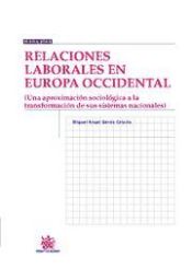 Portada de Relaciones Laborales en Europa Occidental